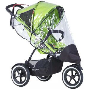 Phil&Teds Single Storm Clear Cover for Navigator Stroller, Stroller Not Included